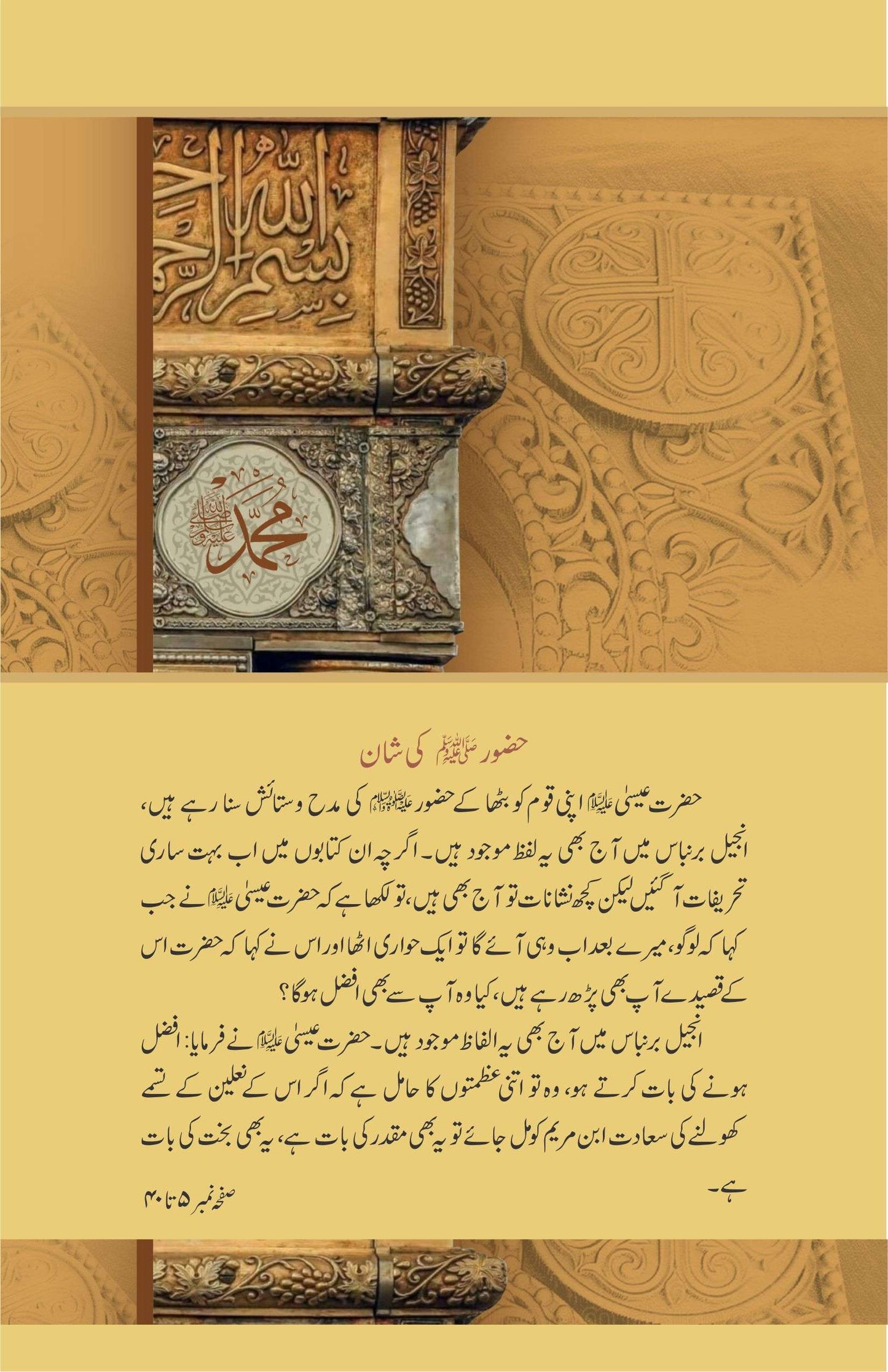 Khutbat E Seerat Un Nabi (SAW) By Allama Peer Muhammad Saqib Mustafia خطباتِ سیرت النبیﷺ از مولانا رضا ثاقب مصطفائی