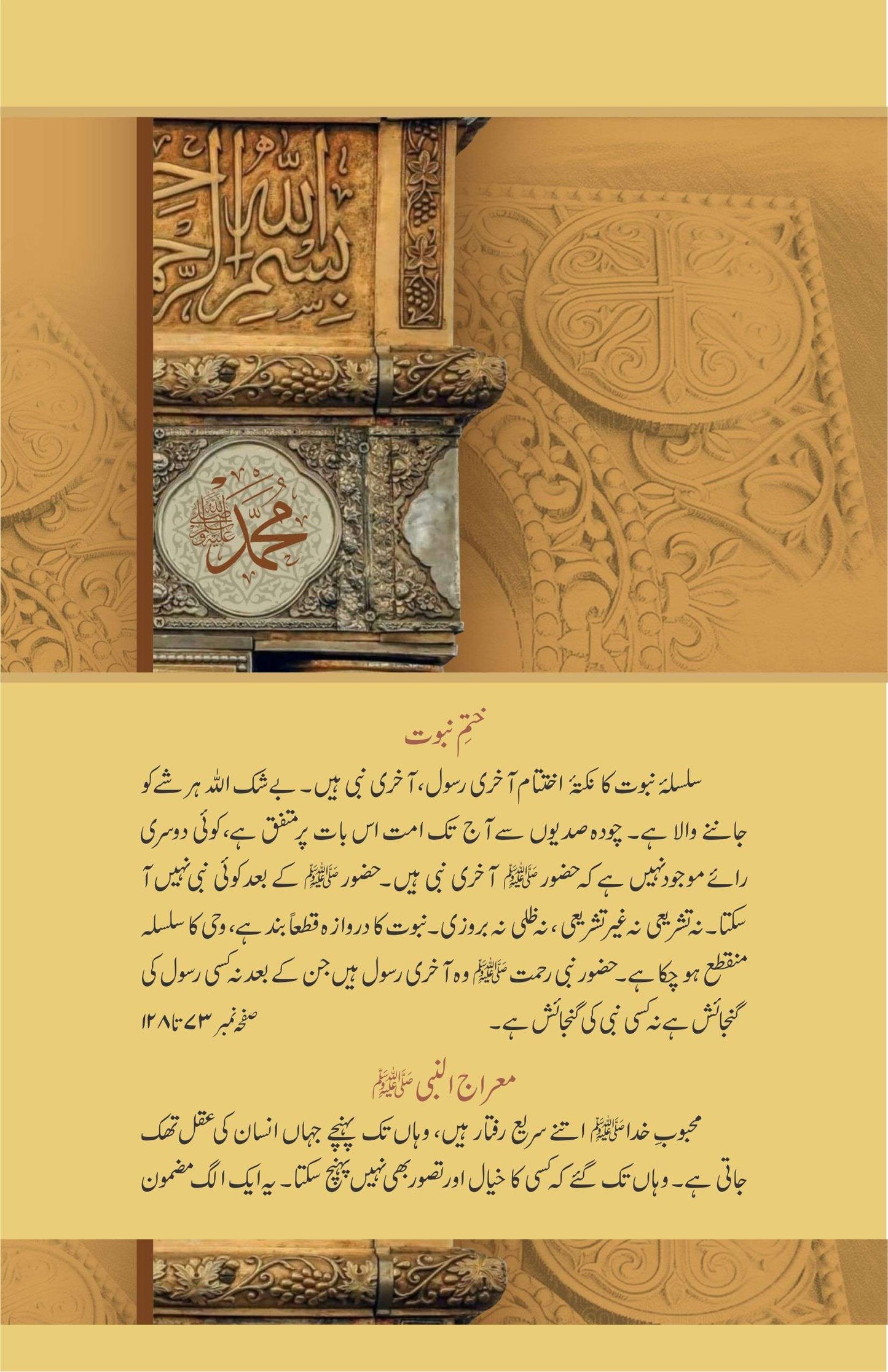 Khutbat E Seerat Un Nabi (SAW) By Allama Peer Muhammad Saqib Mustafia خطباتِ سیرت النبیﷺ از مولانا رضا ثاقب مصطفائی