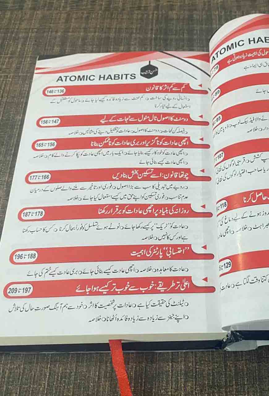 Atomic Habbit ایٹمی عادات