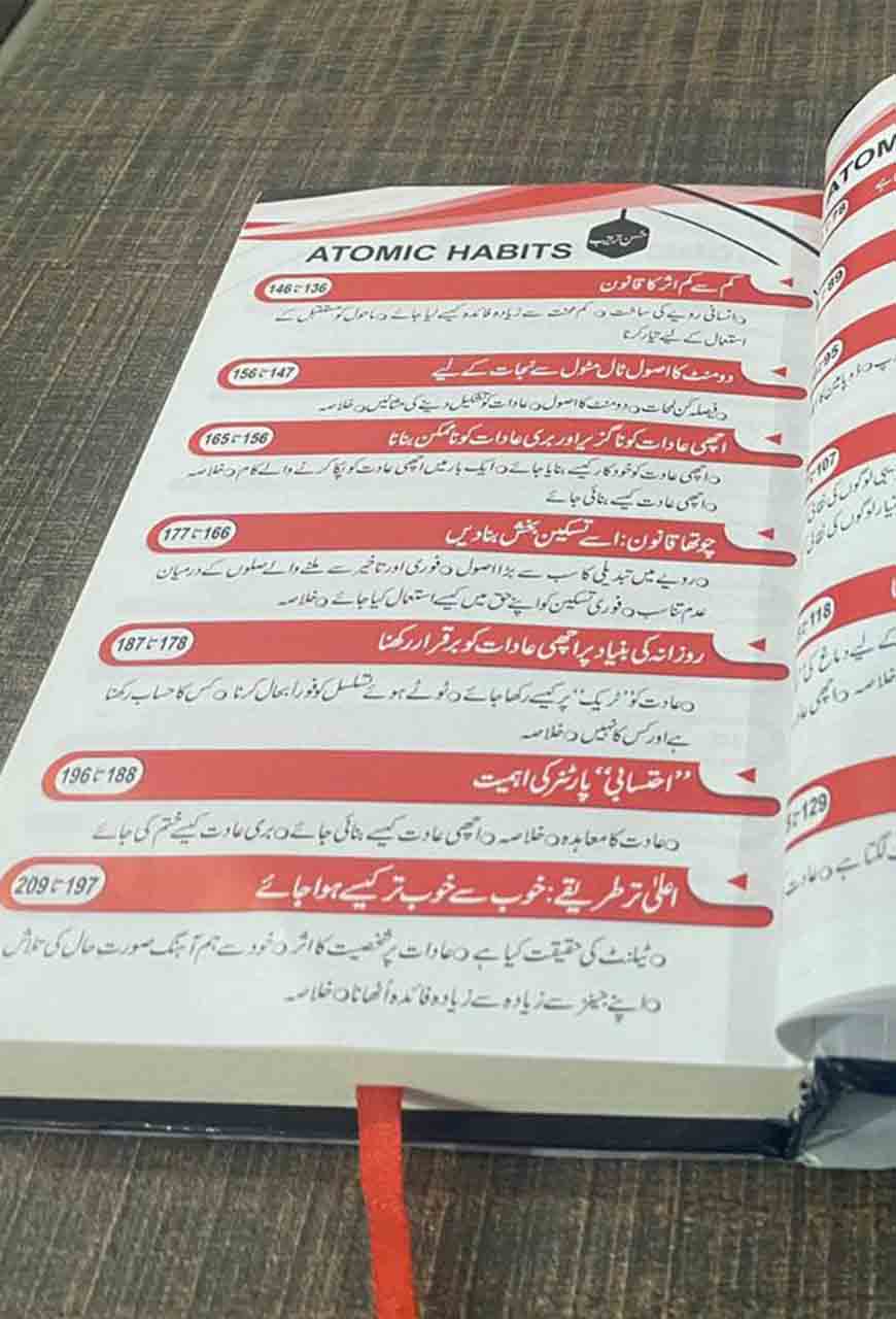 Atomic Habbit ایٹمی عادات